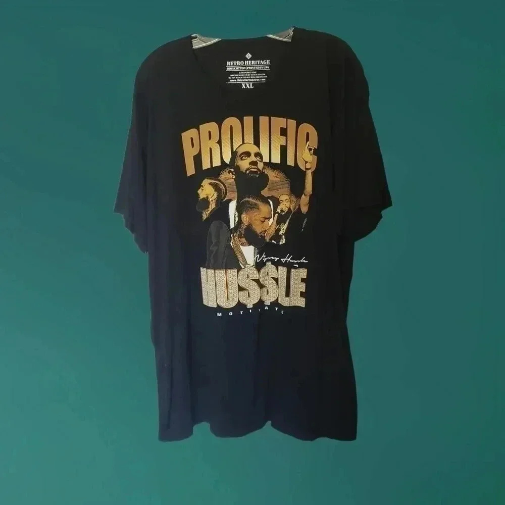 Sneaker Retro Heritage men t-shirt black size 2XL